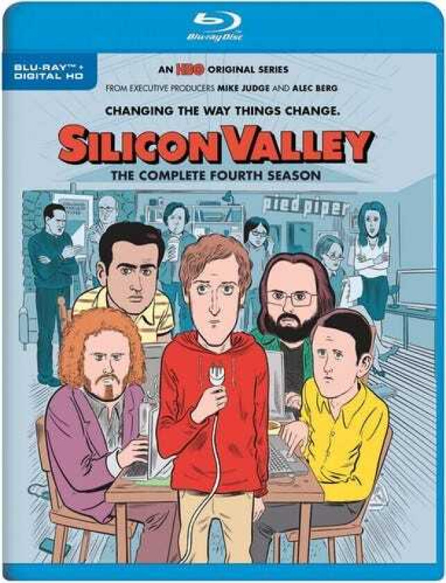 Silicon Valley: The Complete Fourth Season Bluray