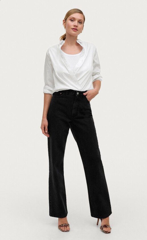 Jeans Alice Wide - Svart
