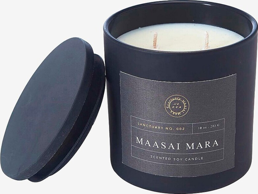 Stearinlys Yasu 48h - Svart