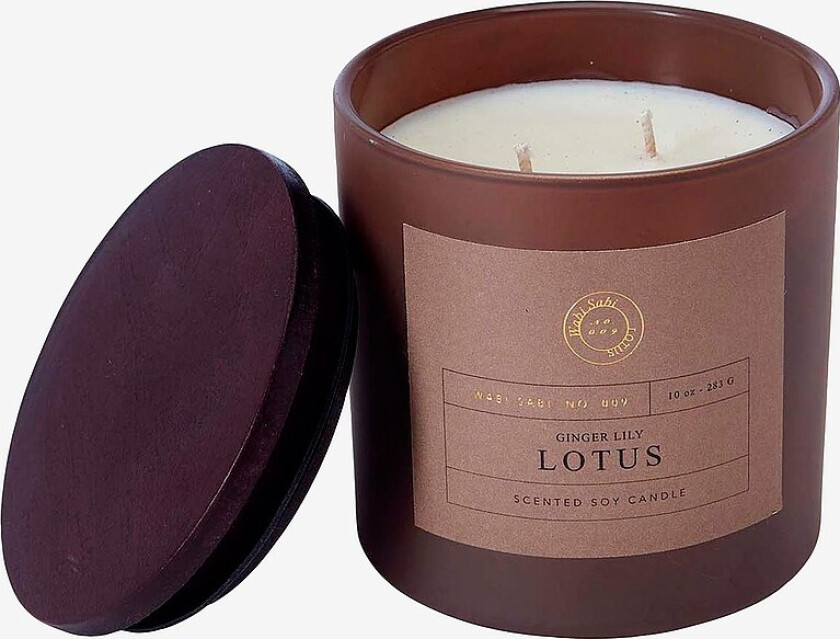 Stearinlys Yasu 48 timer - Brun