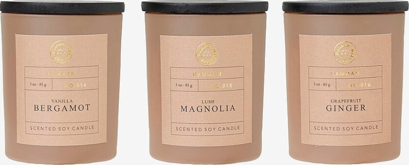 Stearinlys Yasu 20h - Beige