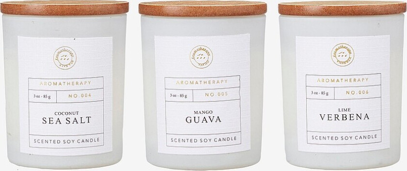 Stearinlys Yasu 20h - Hvit