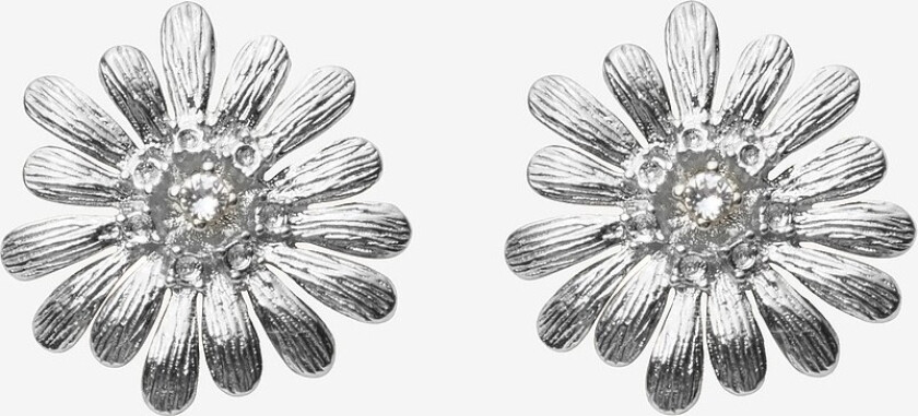 Øredobben Daisy Rhodium - Sølv