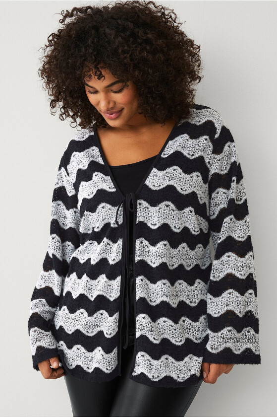 Kardigan eBunda L/S Cardigan - Svart