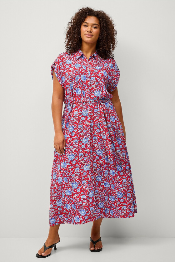 Maxikjole Dress Apple - Rød