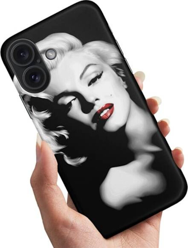 iPhone 16 Plus - Deksel/Mobildeksel Marilyn Monroe