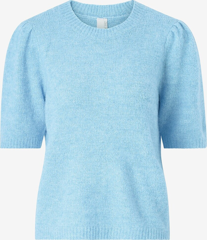 Genser yasAnne SS Knit Pullover - Blå