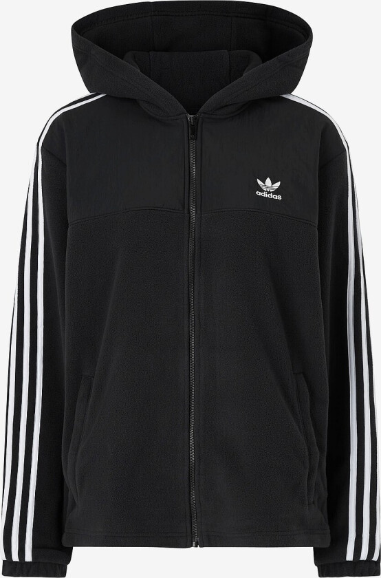 Hettegenser Fleece Hoodie - Svart