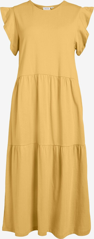 viSummer S/S Midi Dress Yellow L