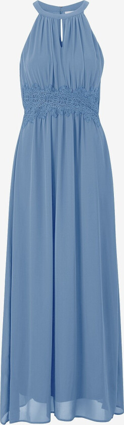Maxikjole viMilina Halterneck Maxi Dress - Blå