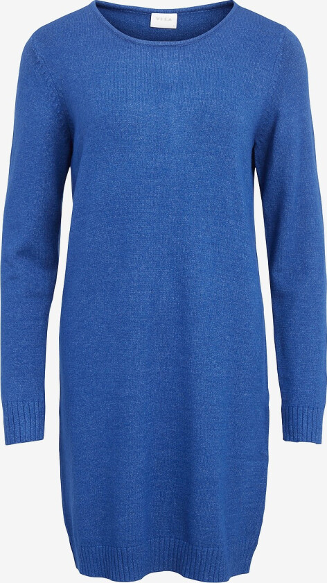 Kjole viRil L/s Knit - Blå