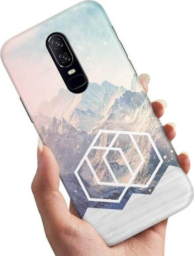 OnePlus 7 Pro - Deksel/Mobildeksel Kunst Fjell