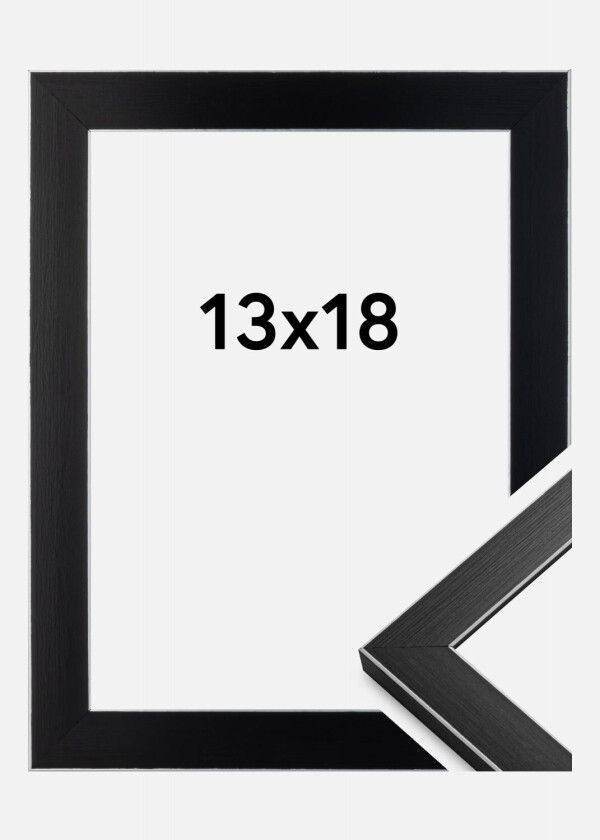 Ramme New York Svart 13x18 Cm