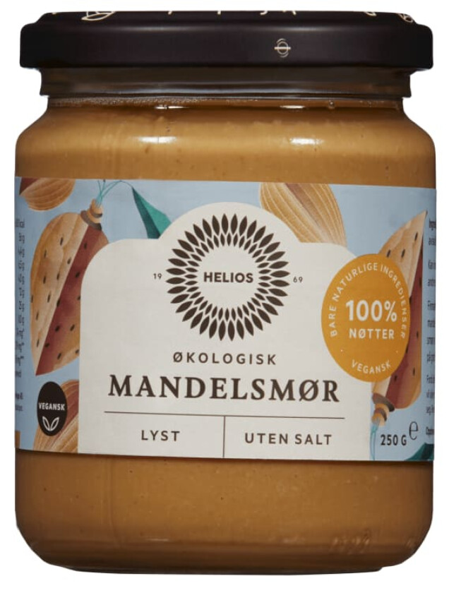 Mandelsmør Lyst Økologisk 250g