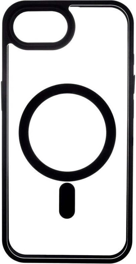 iPhone 16e GEAR ONSALA Bumper Case - MagSafe Kompatibel Gjennomsiktig / Svart