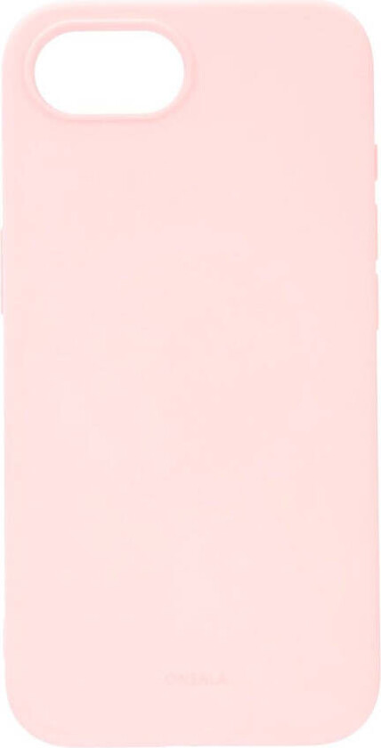 iPhone 16e GEAR ONSALA Silikon Deksel - Chalk Pink