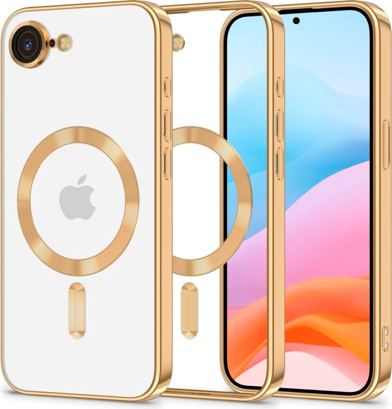 iPhone 16e Tech-Protect MagFlex Deksel - MagSafe Kompatibel - Gull