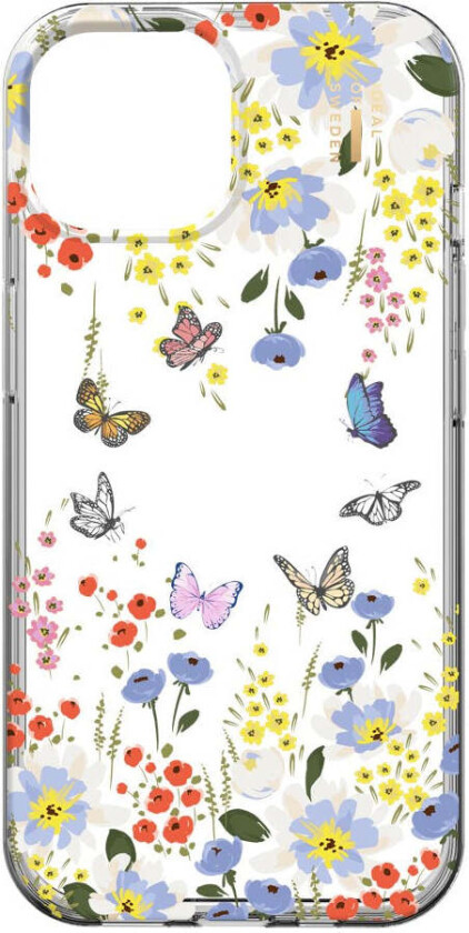 iDeal Of Sweden iPhone 16e / 15 / 14 / 13 Clear Case - Artistic Garden