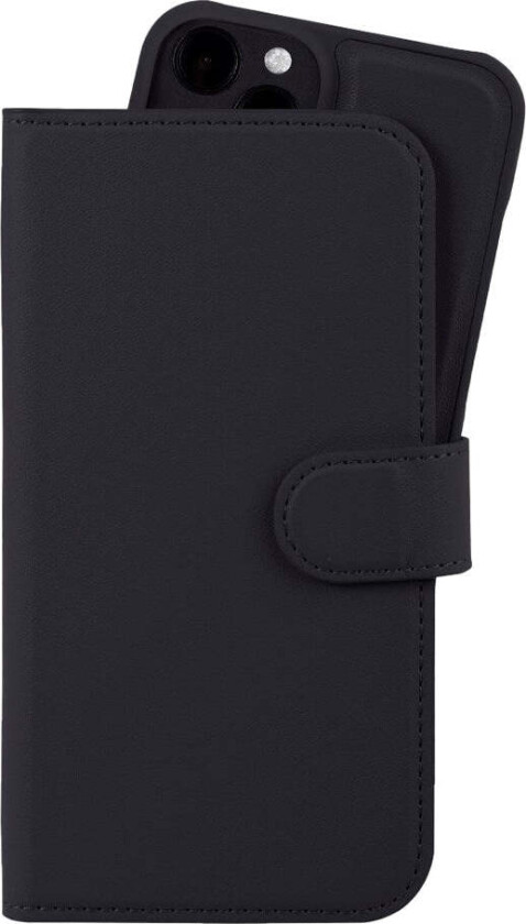 iPhone 12 / 12 Pro Wallet Case MagSafe Plus - Flip Deksel - MagSafe Kompatibel - Black