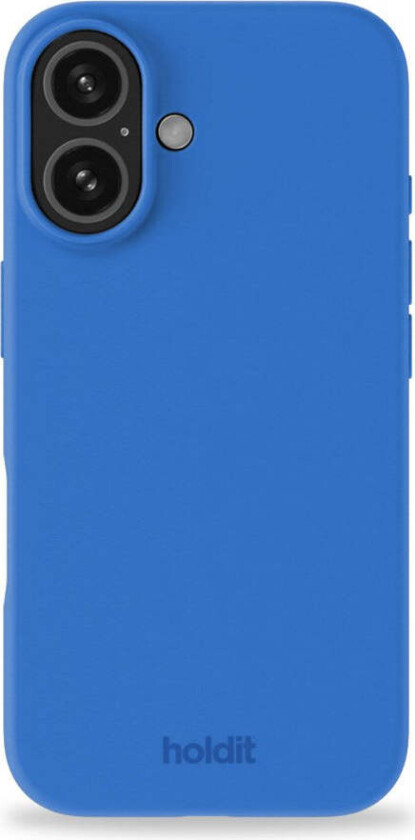 iPhone 16 Soft Touch Silikon Deksel - Sky Blue