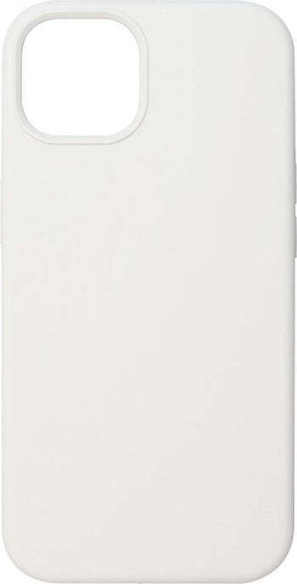iPhone 13 Mini Fôret Silikon Deksel - Hvit