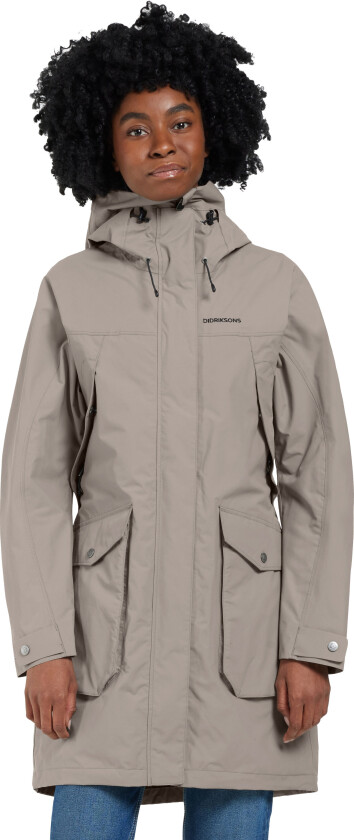 Women's Thelma Parka 10 Ash Brown
