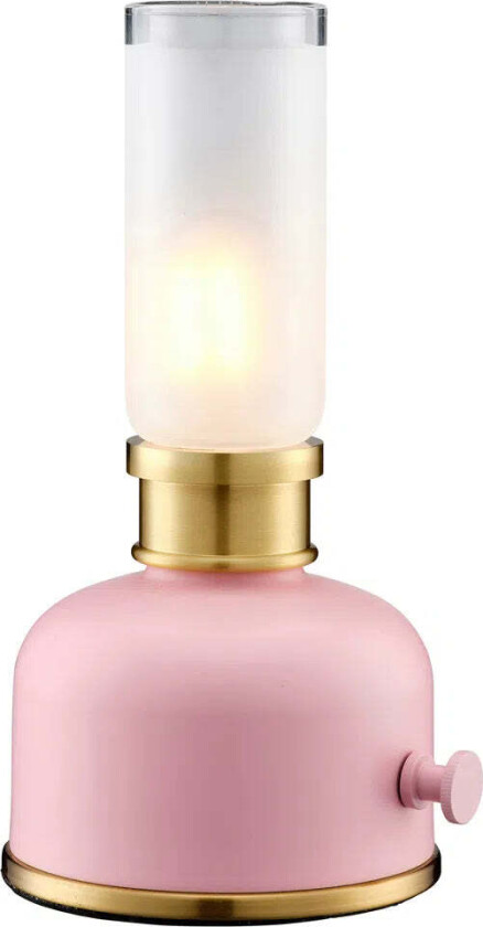 Frida bærbar bordlampe oppladbar 2200 Kelvin - Rosa