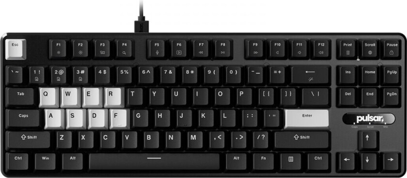 Pcmk 2 He Tkl Mekanisk Tastatur Ansi - Svart