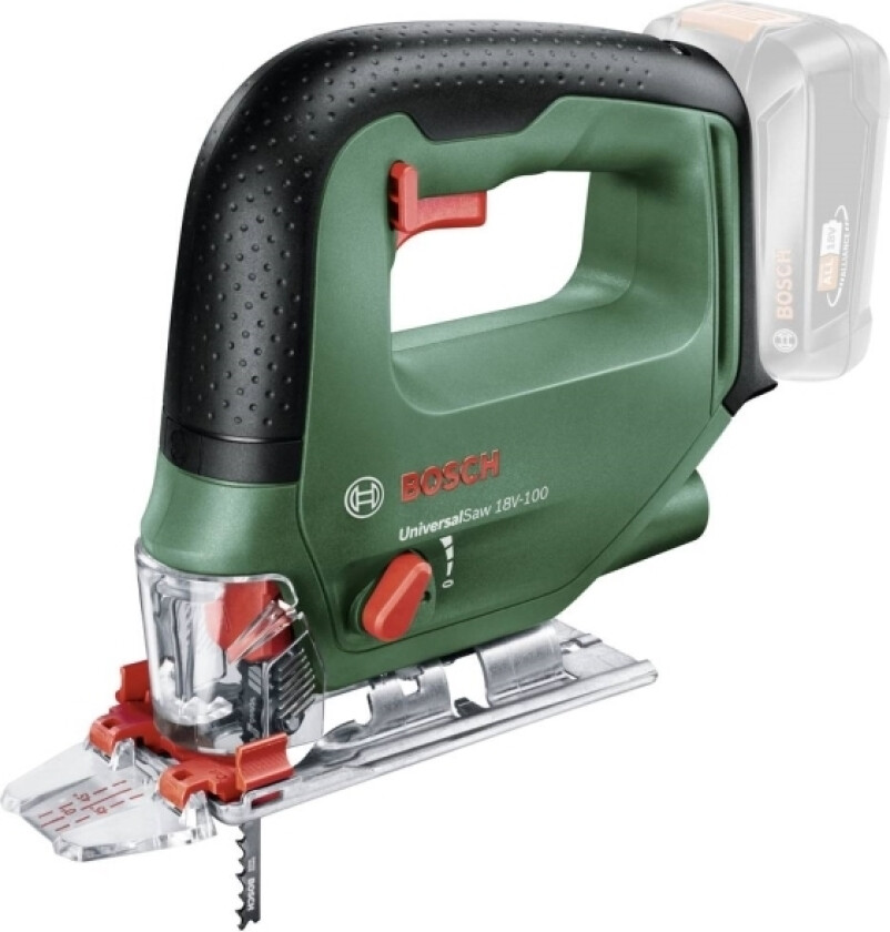 Home And Garden Universalsaw 18-100 B-Ware B-Vare (Beskadiget / Manglende Indpakning) Batteridrevet Stiksav 0603011100920 Uden Batteri 18 V 2.5
