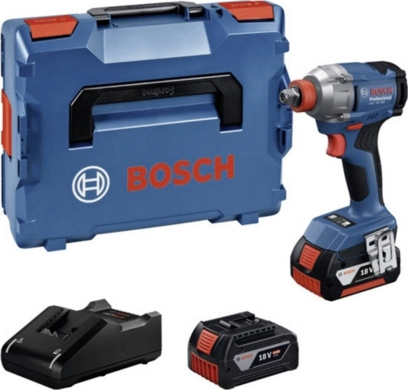 Professional Gdx 18V-285 06019N2102 Batteri-Boremaskine 285 Nm 18 V Antal Batterier, Der Følger Med 2 4.0 Ah