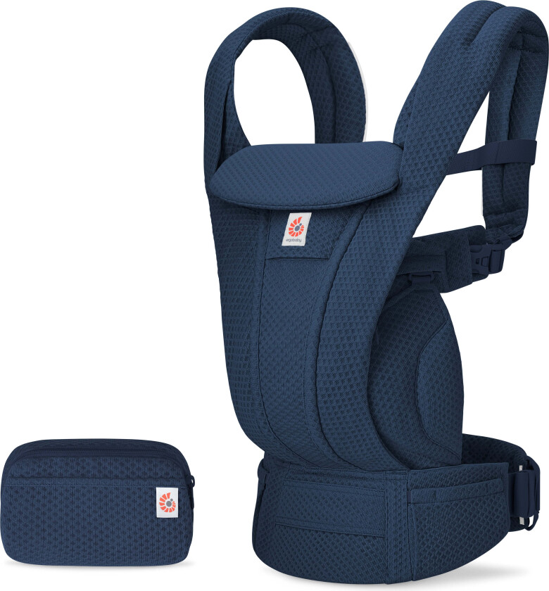 Omni Deluxe Bæresele Mesh, Midnight Blue - Bæreseler - Polyester