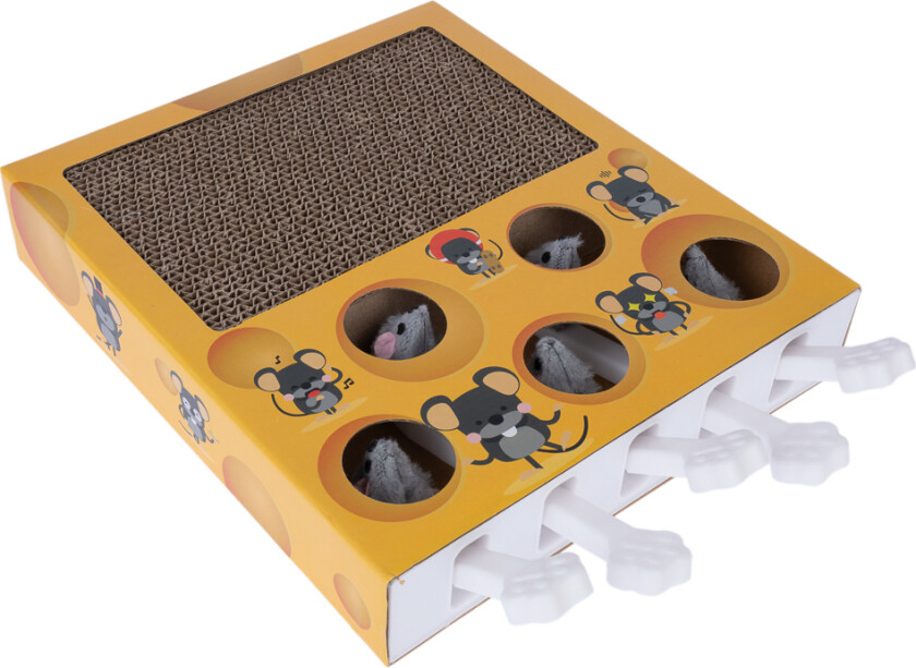 katteleke Whack-a-mole 2 i 1 - L 36 x B 26 x H 6 cm