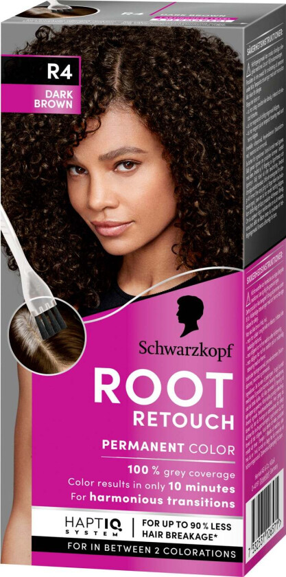 Root Retouch Permanent Color R4 Dark Brown - 1 pcs