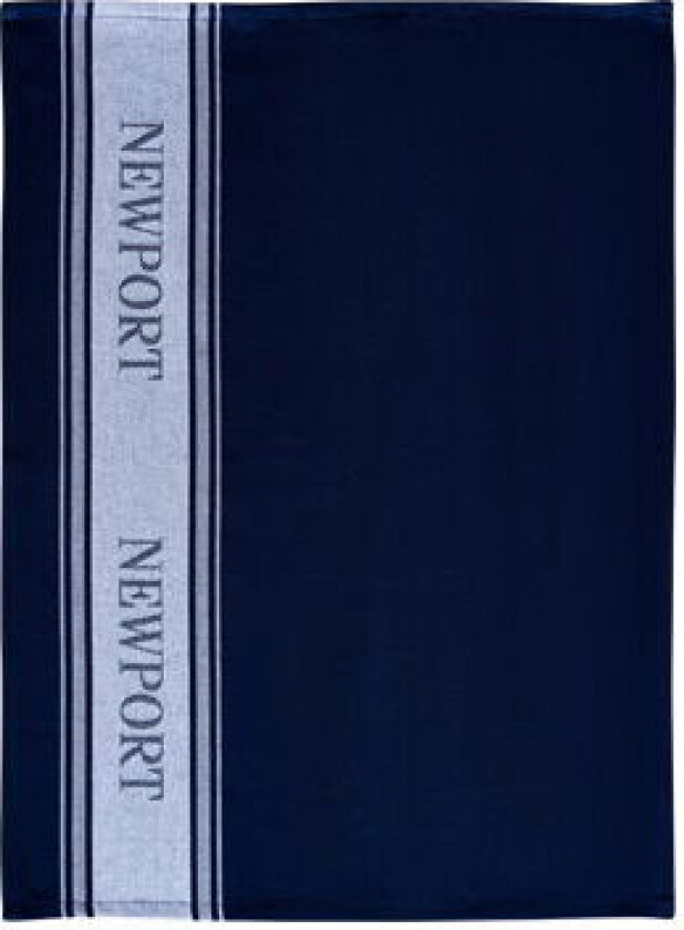 Provence kjøkkenhåndkle blå/hvit