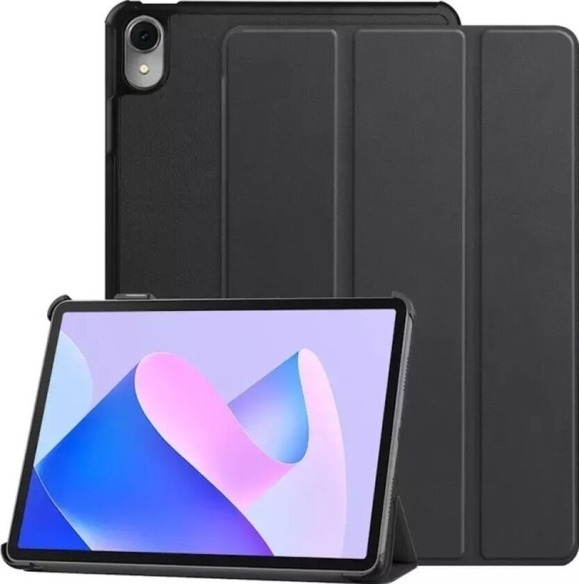 Etui Na Tablet Ilike Ilike Galaxy Tab S9 Fe Plus X610 / X616b Tri-Fold Eco-Leather Stand Case Black