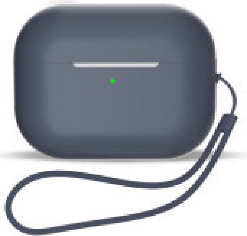 Silikondeksel for AirPods 3-hodetelefoner + håndleddsstropp blå