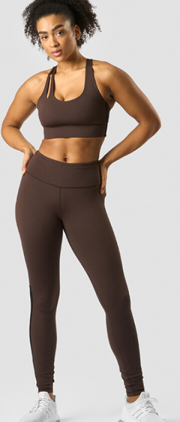 Stance Sports Bra, Dark Brown