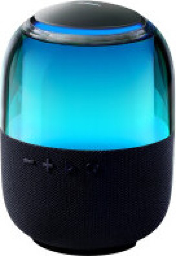 Trådløs Bluetooth 5.3 RGB 8W høyttaler, svart