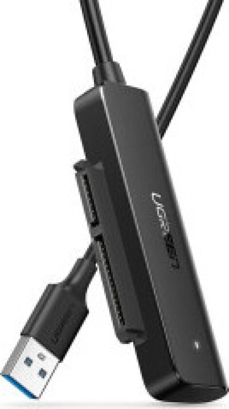 HDD SSD 2.5'' SATA III 3.0 til USB-adapter - svart