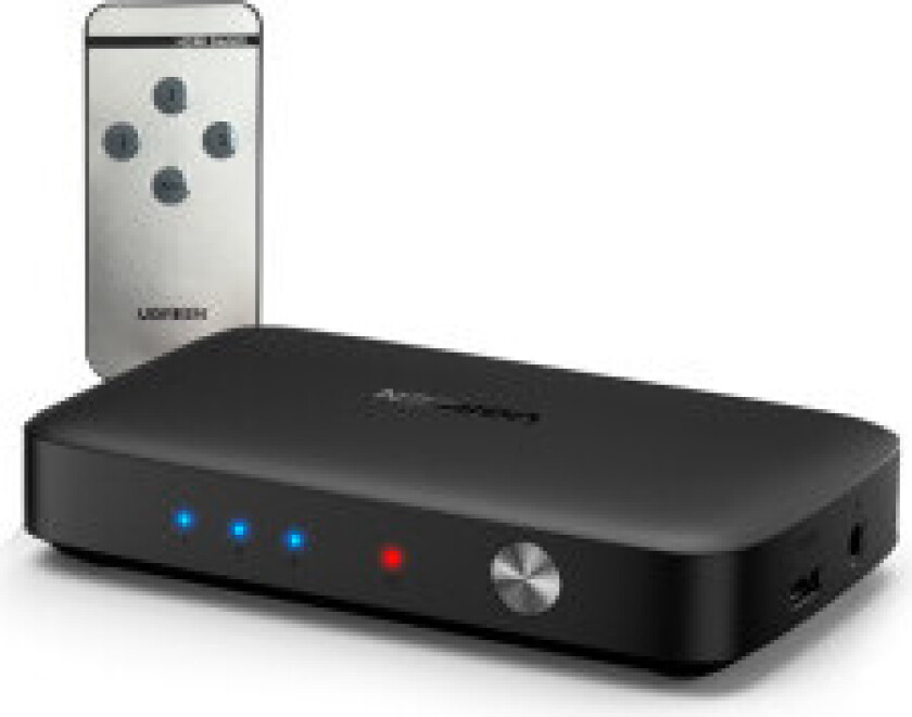 Bryter splitter bryter HDMI - 3x HDMI 4K 30Hz svart