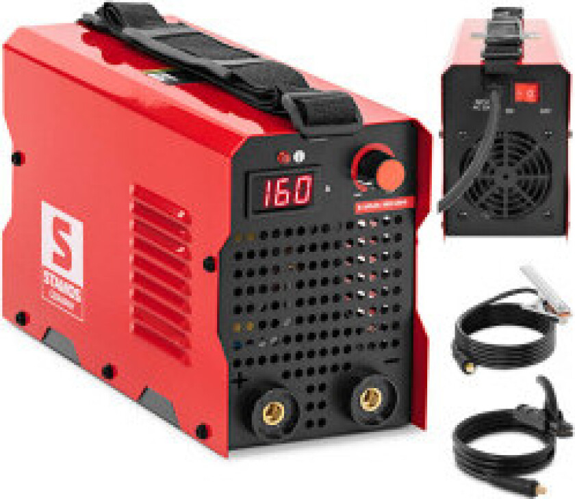 IGBT MMA inverter sveisemaskin 100% syklus HotStart AntiStick 230V 160A