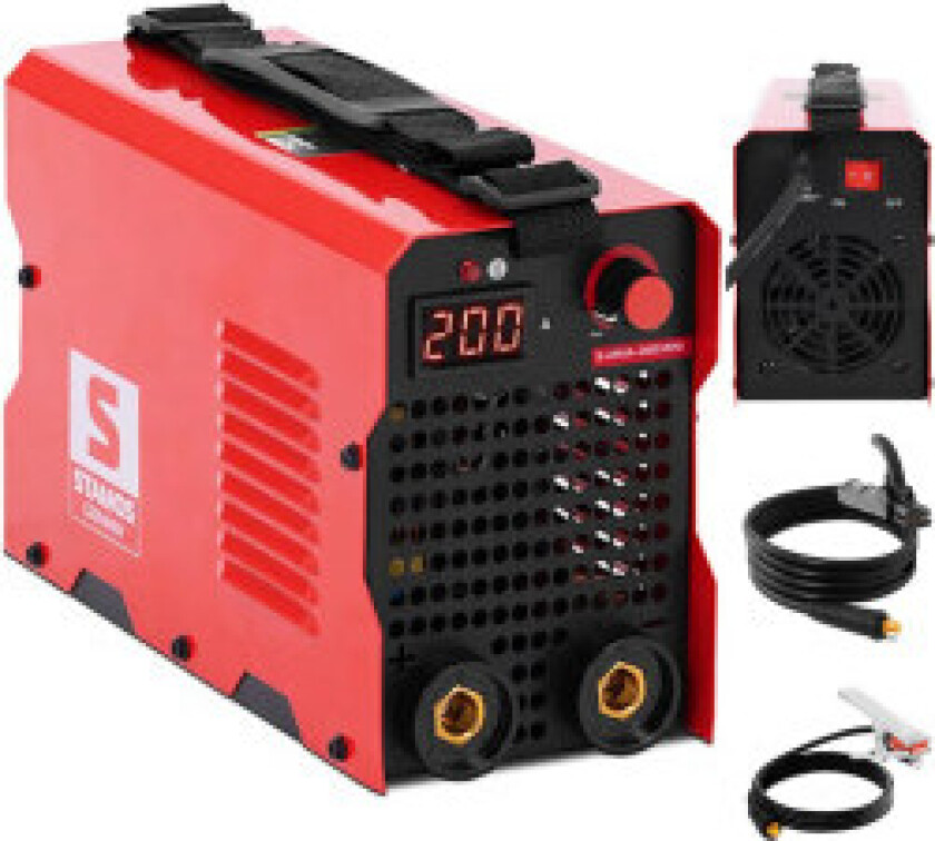 IGBT MMA inverter sveisemaskin 100% syklus HotStart AntiStick 230V 200A