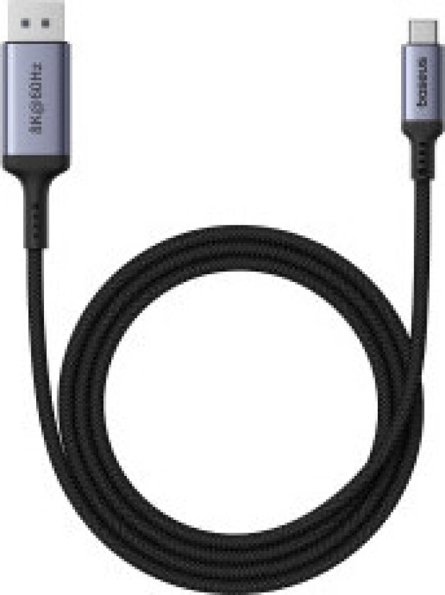 Enveis USB-C til DisplayPort 1.4 HD 8K 60Hz-kabel 2m svart