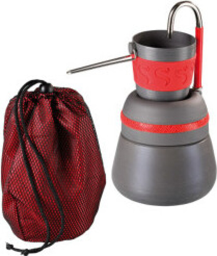 Kaffetrakter for turister med filter + 150 ml turistkrus