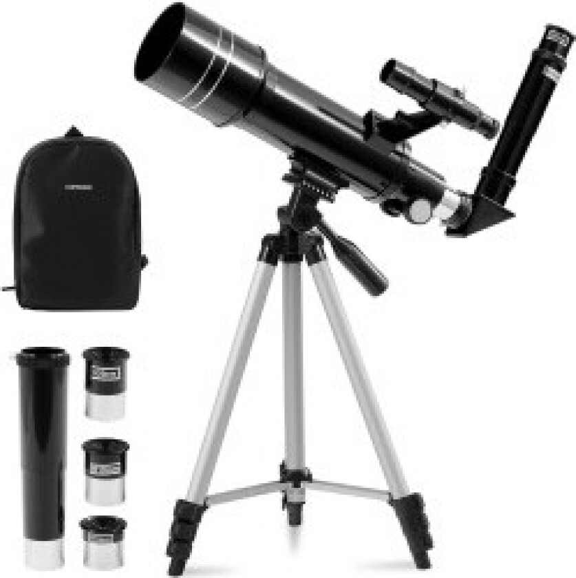 Teleskop, teleskop, astronomisk refraktor for stjerneobservasjon, 400 mm diameter. 70 mm