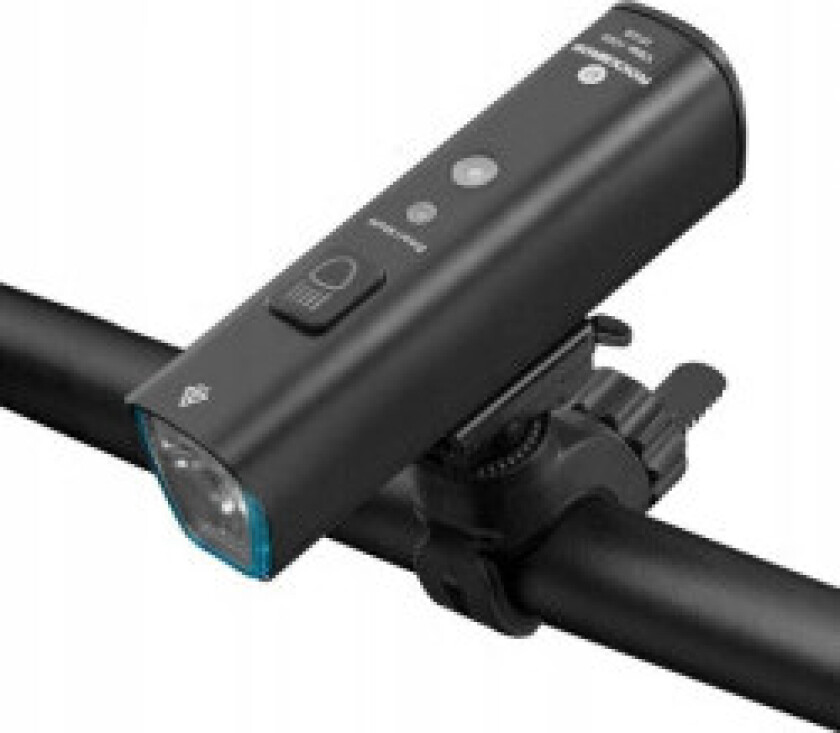 Sykkellykt foran 1000lm 5 driftsmodus vanntett USB-lommelykt