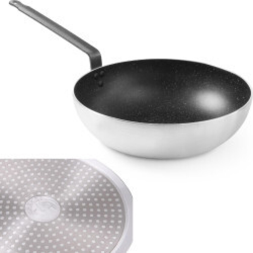 Marble Professional Wok Stekepanne, dia. 320 mm - Hendi 627747