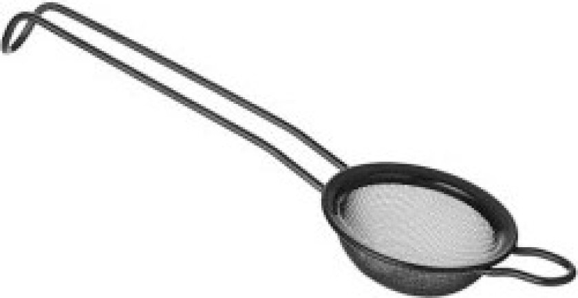 Bartendersil for drinker, cocktails, stål, dia. 65 mm svart