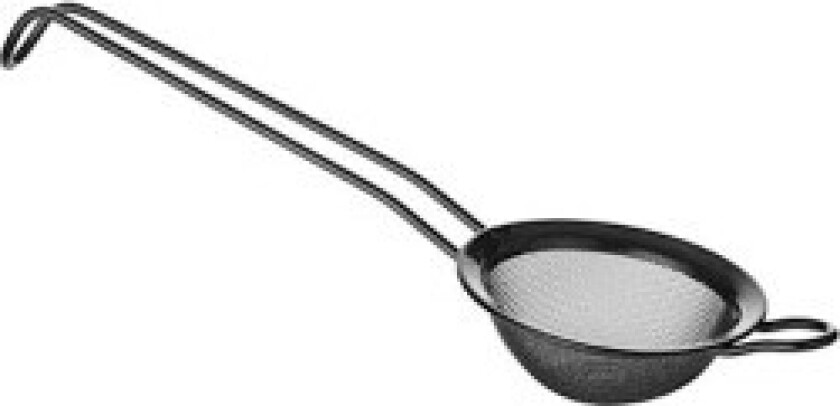 Bartendersil for drinker, cocktails, stål, dia. 75 mm svart