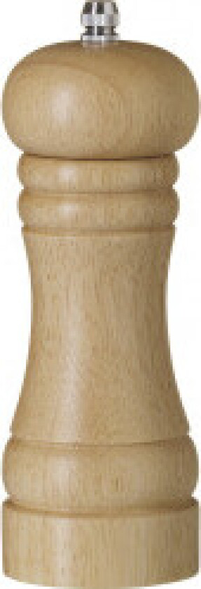 Pepperkvern, lyst tre, diameter 57 x 165 mm - Hendi 469705